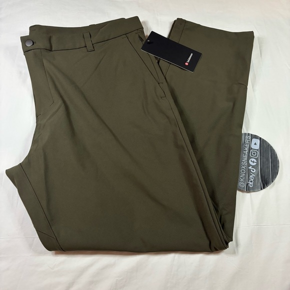 Lululemon Commission Pant Classic Warpstreme 32”L DKOV Dark Olive